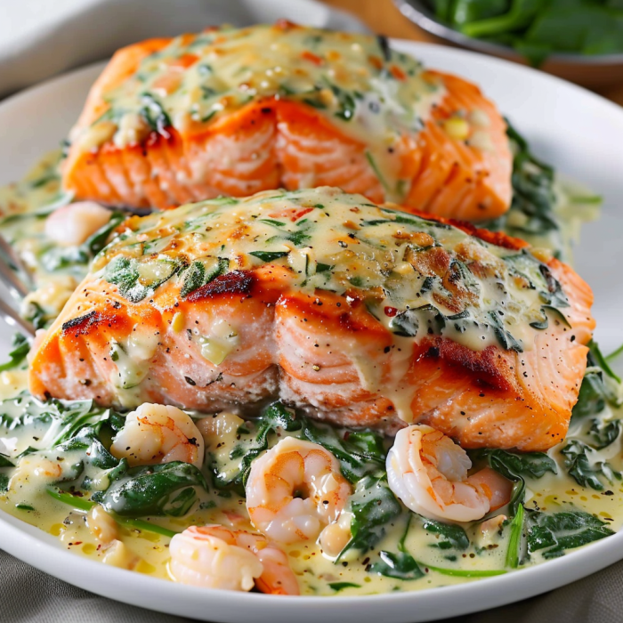 Salmon with sauce recipes