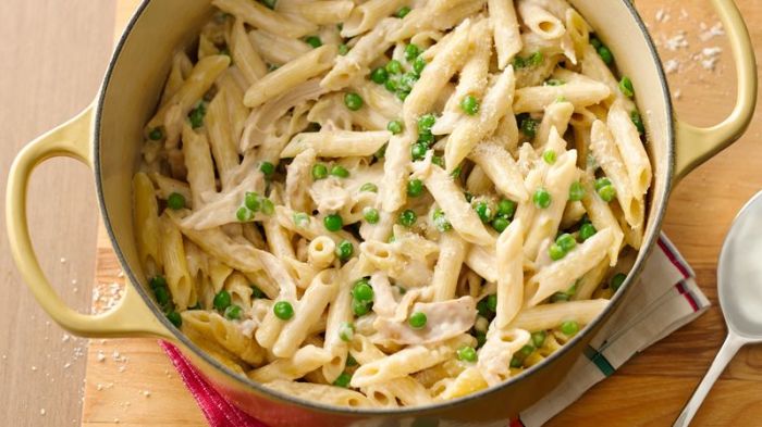 Chicken penne with alfredo sauce recipe