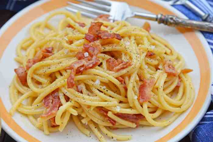 Carbonara sauce recipes