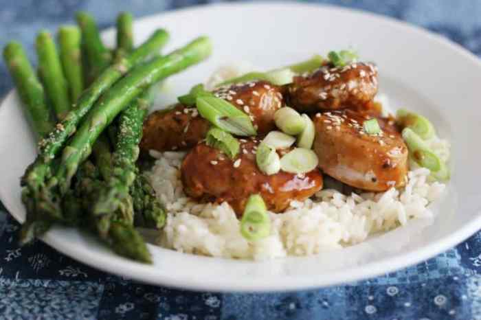 Recipe with hoisin sauce