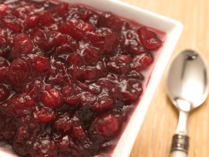 Cranberry ingredients boulderlocavore