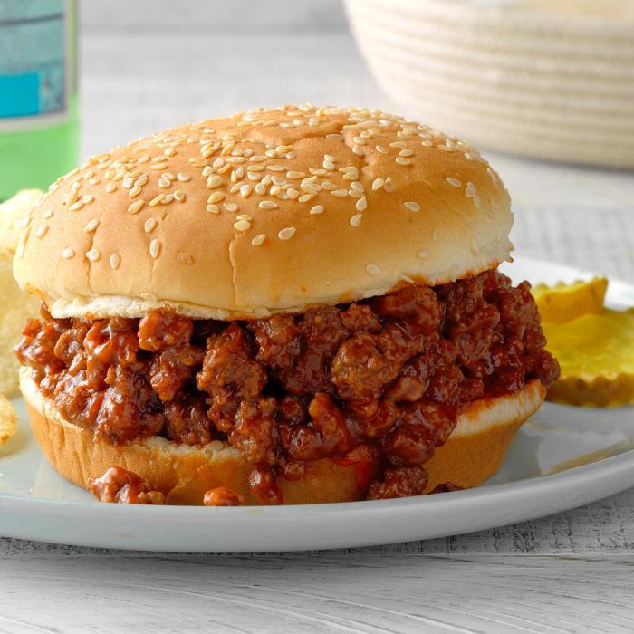 Sloppy joes sauce recipe