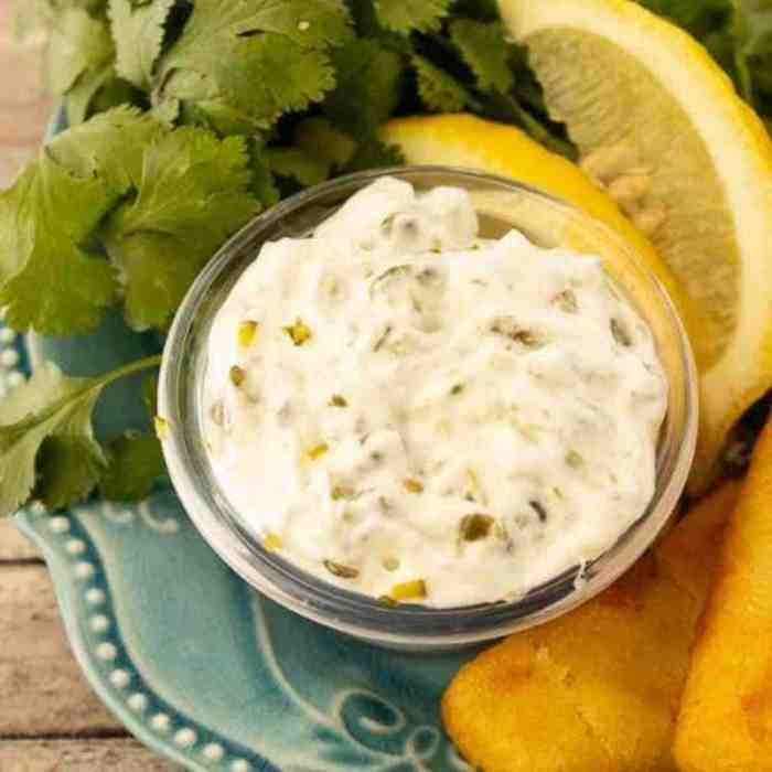 Recipes for tartar sauce