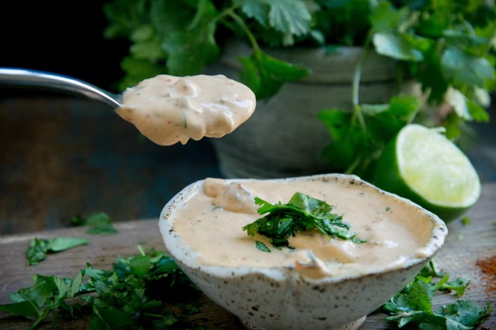 Creamy chipotle sauce recipe