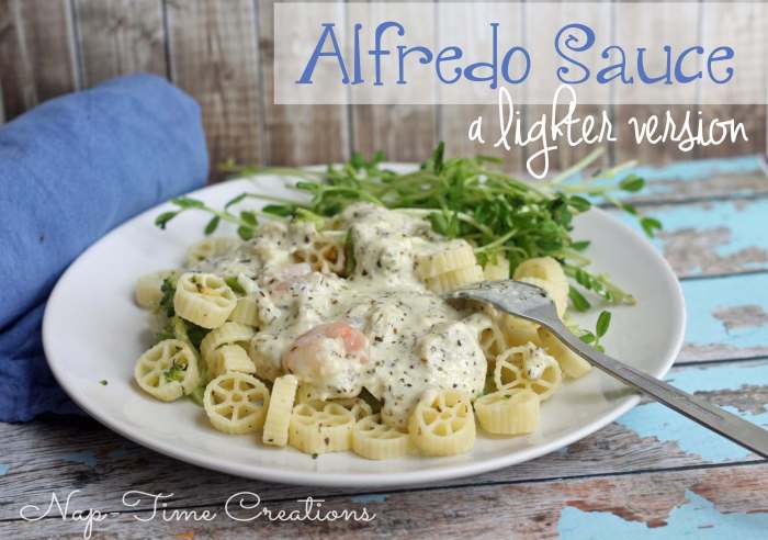 Recipe light alfredo sauce