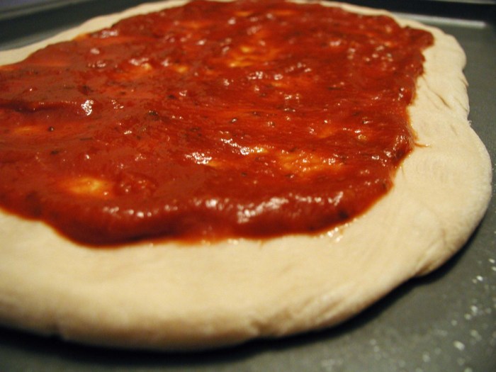 Chimichurri pizza sauce sweet tomatoes recipe