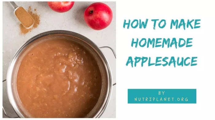 Canned apple sauce recipe