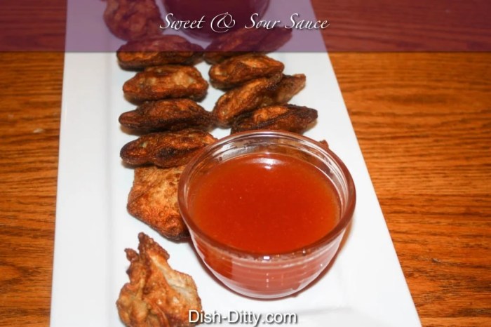 Recipes for sweet and sour sauce